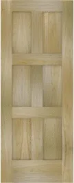 Flat Panel Jefferson Poplar Doors